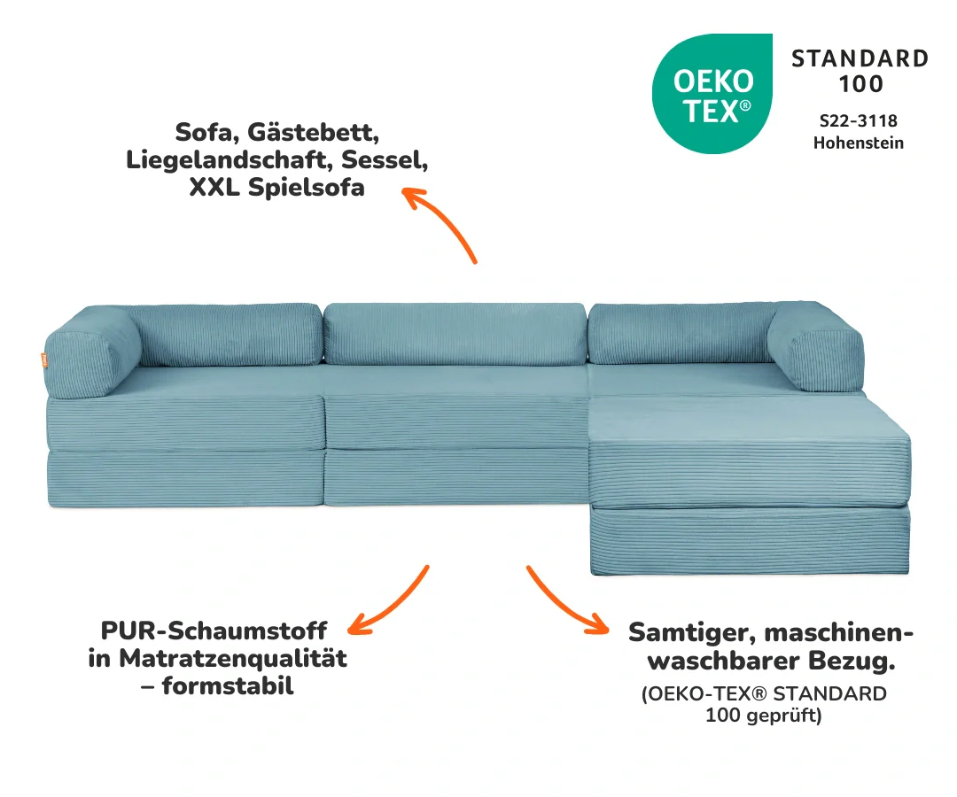 Family Ecksofa 3-Sitzer - Image 35