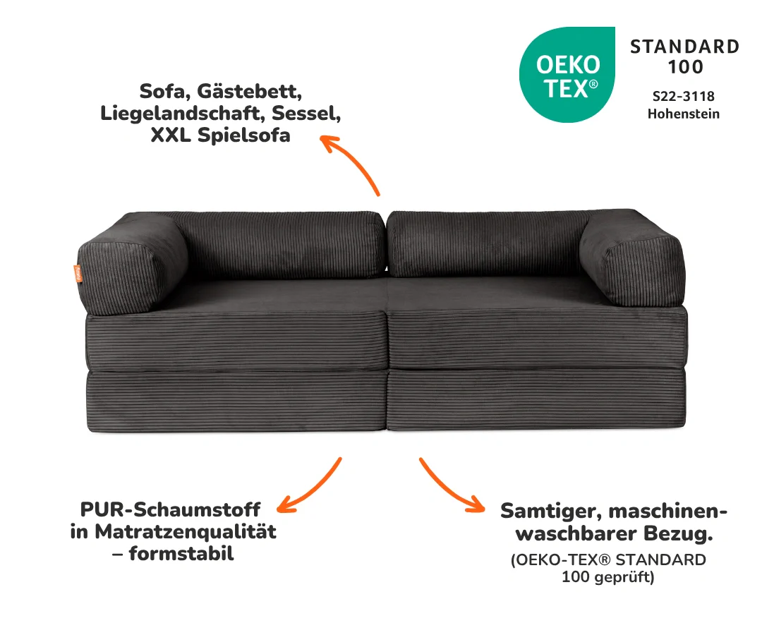 Family Sofa 2-Sitzer - Image 16