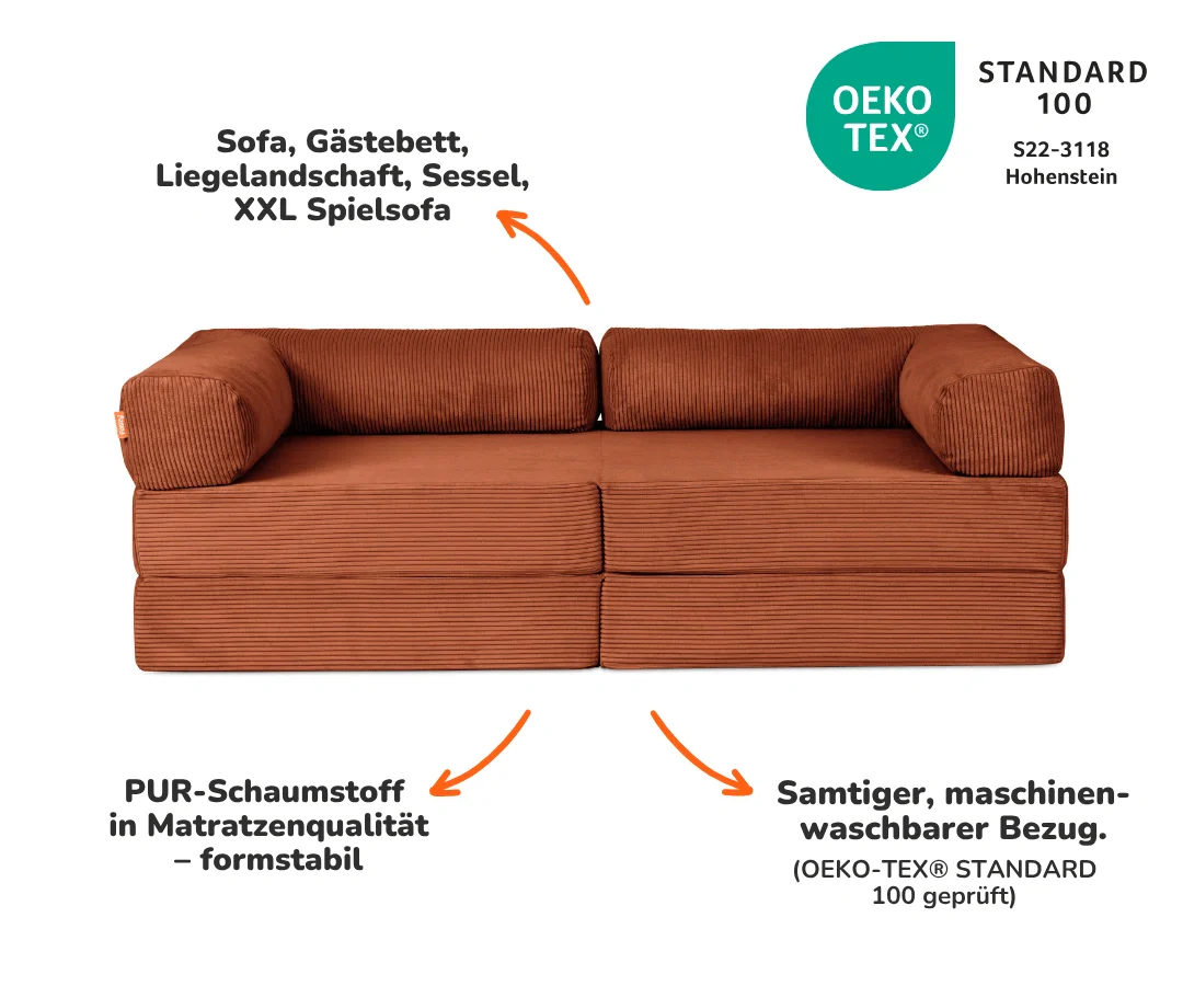 Family Sofa 2-Sitzer - Image 42