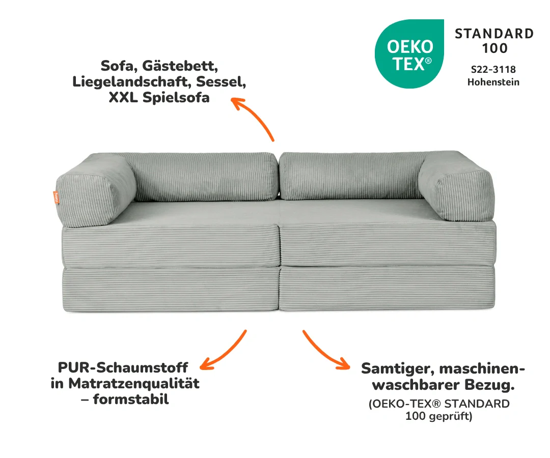Family Sofa 2-Sitzer - Image 50