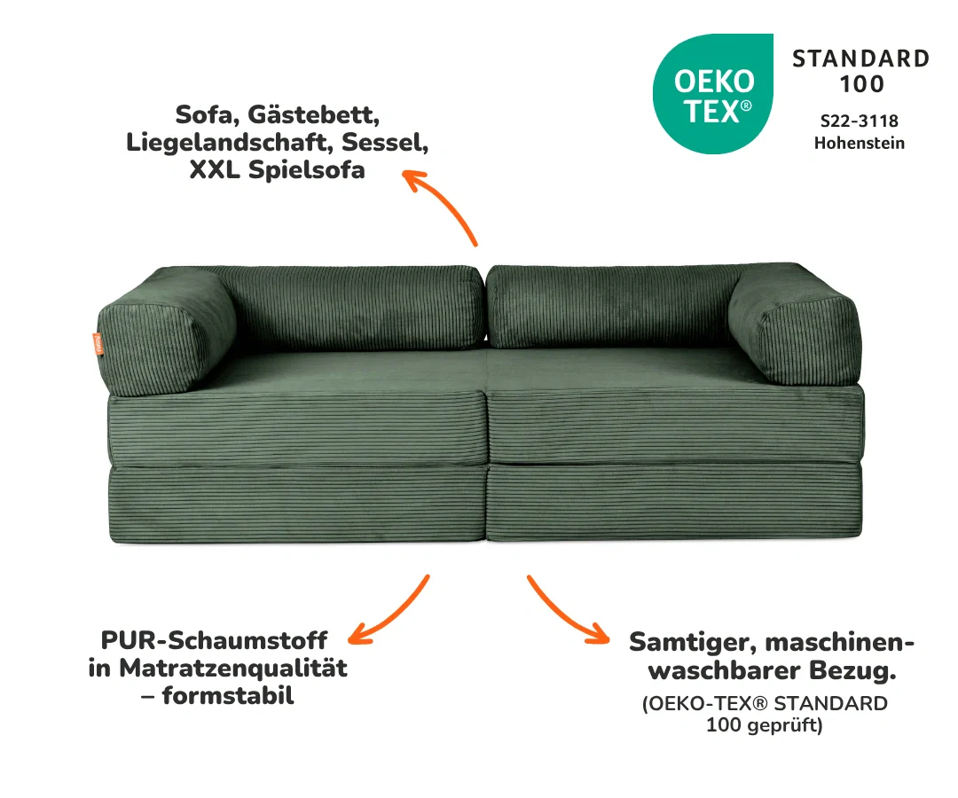 Family Sofa 2-Sitzer - Image 66