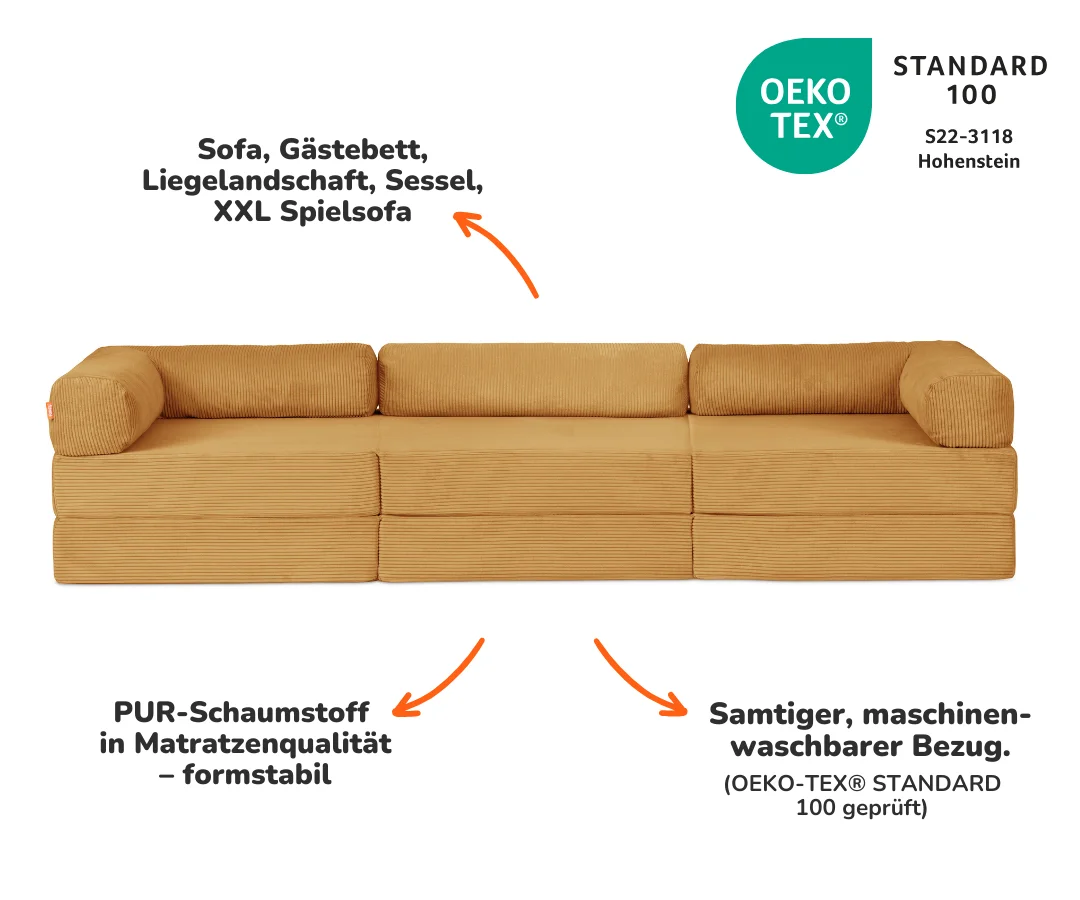 Family Sofa 3-Sitzer - Image 42